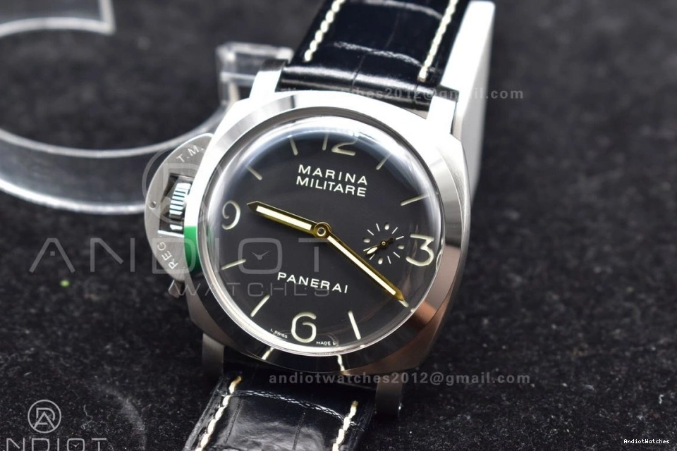 Strap H Best Edition Leather A6497 PAM217 993 XF Black Trendy 1:1 Dial on Y-Incabloc with Superlumed 0216